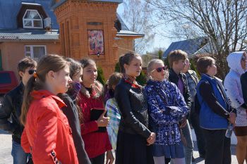 Школьники из Москвы в Бывалино