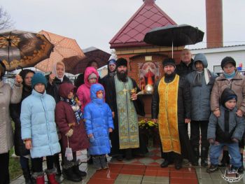 Молебен в детском доме-интернате "Журавушка"