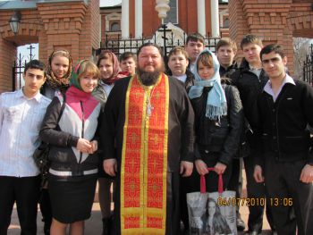 Пасхальная встреча со школьниками Пасхальная встреча со школьниками
