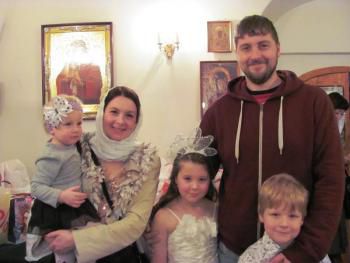 Рождественские поздравления в Казанском храме Рождественские поздравления в Казанском храме