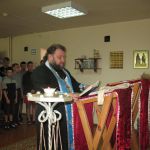 Благодарственный молебен в Каширской спецшколе 2 Благодарственный молебен в Каширской спецшколе 2