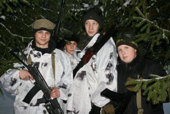 Военно-патриотический лагерь в Наро-Фоминске