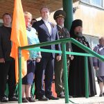 Передача знамени Победы в Евсеевскую школу 1