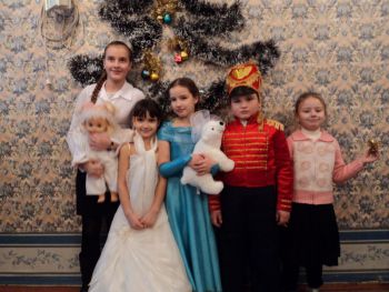 Рождество в приюте "Незабудка"