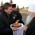 Освящение богадельни в приходе Богоявленского храма д. Бородино 1