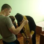 Крещенский молебен в социальном приюте 7