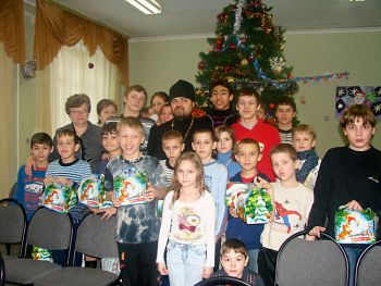 Рождество в интернате "Наш Дом"