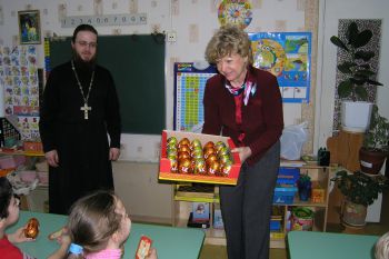 Пасхальные утренники в детских садах Люберецкого благочиния