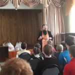 Пасхальные поздравления в больнице п. Октябрьский