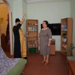 Крещенский молебен в социальном приюте 4