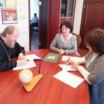 Подписание соглашения о взаимодействиис Управлением опеки и попечительства в Щелкове 1