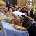 Торжественное благословение членов группы милосердия в Подольске 3
