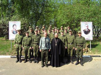 Пасха в воинской части г. Люберцы Пасха в воинской части г. Люберцы