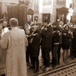 Воспитанники интерната в храме Павловского Посада