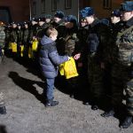 Проводы ОМОНа «Русич» бывалинскими детьми 1 Проводы ОМОНа «Русич» бывалинскими детьми 1