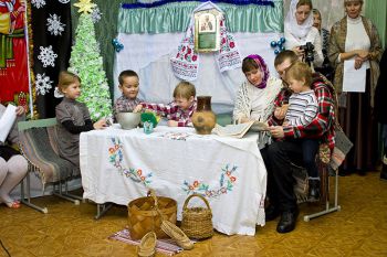 Рождество в Казанском храме Павловского Посада Рождество в Казанском храме Павловского Посада