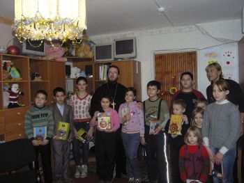 Рождество
с детьми из неблагополучных семей