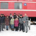 Экскурсия на пожарный поезд 1 Экскурсия на пожарный поезд 1