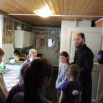 Пасхальное поздравление ветеранов в Жаворонках 1