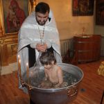 Крещение воспитанников приюта 0