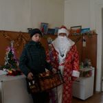 Дед Мороз в отделении сестринского ухода 0