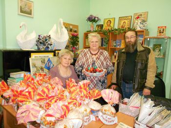 Поздравление социальных центров в Химках