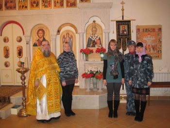 Престольный праздник в храме при СИЗО