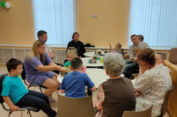 Пасхальный визит в реабилитационный центр в Химках Пасхальный визит в реабилитационный центр в Химках