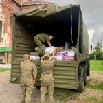 Сбор гуманитарной помощи в Сергиево-Посадской епархии 0