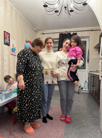 Рождественское поздравление подопечных службы милосердия в Долгопрудном