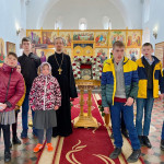 Гости из детского дома-интерната «Добрый дом «Коломенский» в Покровском храме с. Никульское 0 Гости из детского дома-интерната «Добрый дом «Коломенский» в Покровском храме с. Никульское 0
