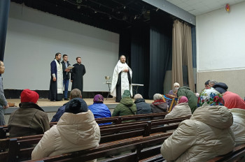 Посещение беженцев в дер. Костино Пушкинского г.о.