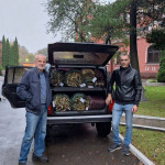 Отправка гуманитарной помощи из Троицкого храма г. Химки в зону СВО 2