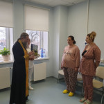 Молебное пение в родильном доме в Саввино 1 Молебное пение в родильном доме в Саввино 1