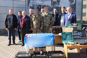Передача гуманитарной помощи военнослужащим СВО в Королёве