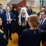 Святейший Патриарх Кирилл на открытии Центра постинтернатного сопровождения для слепоглухих 4 Святейший Патриарх Кирилл на открытии Центра постинтернатного сопровождения для слепоглухих 4