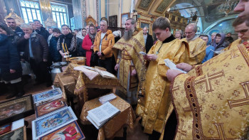 Лития по воинам в Саввино