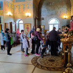 Подопечные КЦСО в в Александро-Невском храме г. Красноармейск 1