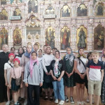 Посещение группой "Саввинцы" Преображенского храма в Саввино Посещение группой "Саввинцы" Преображенского храма в Саввино