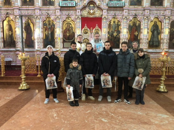 Посещение Преображенского храма в Саввино воспитанниками социального центра «Непоседы» Посещение Преображенского храма в Саввино воспитанниками социального центра «Непоседы»