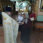Благодарственный молебен по возвращении волонтера Патриаршей гуманитарной миссии в Саввино 6