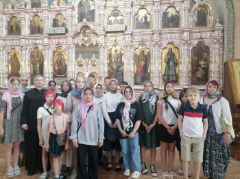 Посещение группой "Саввинцы" Преображенского храма в Саввино Посещение группой "Саввинцы" Преображенского храма в Саввино
