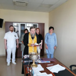 Посещение родильного дома в Саввино и освящение палат и медицинского оборудования 3 Посещение родильного дома в Саввино и освящение палат и медицинского оборудования 3
