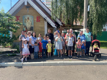 Встреча с многодетными семьями в Железнодорожном