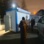 Освящение гуманитарного груза в Саввино 3