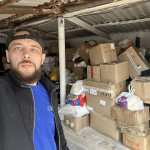 Волонтер Патриаршей гуманитарной миссии Балашихинской епархии в гуманитарном конвое 2 Волонтер Патриаршей гуманитарной миссии Балашихинской епархии в гуманитарном конвое 2