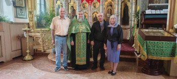Благодарственный молебен по возвращении из командировки волонтеров Патриаршей гуманитарной миссии от