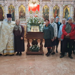 Благодарственный молебен по возвращении волонтера Патриаршей гуманитарной миссии в Саввино 1