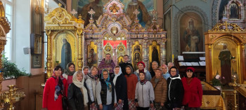 Группа отделения Активного долголетия №1 г. Балашихи в Преображенском храме в Саввино