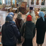 Благодарственный молебен по возвращении волонтера Патриаршей гуманитарной миссии в Саввино 3